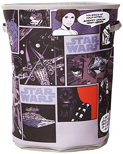 Idea Nuova Star Wars Circular Storage Bin with Handles