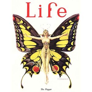 wee blue coo magazine 1922 life butterfly dancer unframed wall art print poster home decor premium