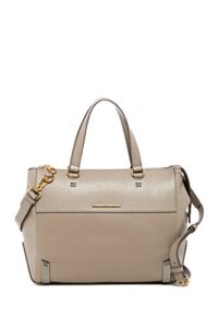 marc by marc jacobs women’s sheltered island satchel (cement)