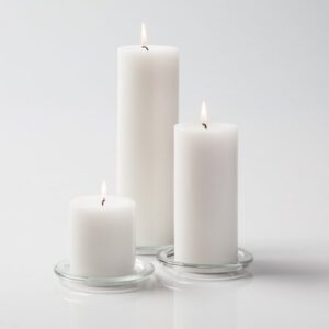 richland® white pillar candles set of 36