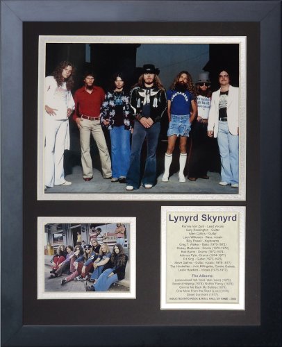 Legends Never Die Lynyrd Skynyrd Framed Photo Collage, 11 by 14-Inch