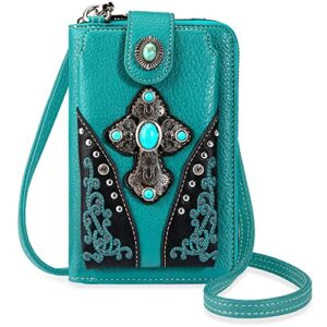 montana west crossbody cell phone purse for women western style cellphone wallet bag travel size with strap mbb-phd-112tq