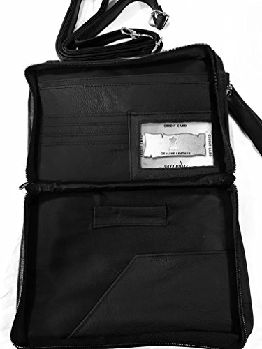 Bama Belts and Leathers Concealment Handbag CCW Tote Shoulder Bag | Gun Purse | Black