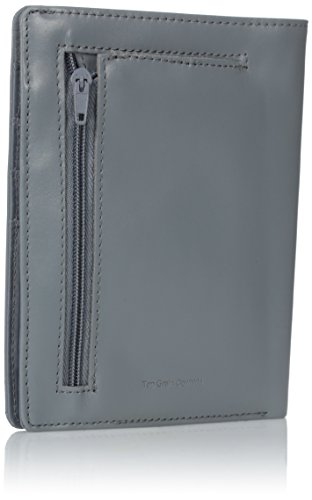 Big Skinny Leather Traveler Slim Wallet, Holds Up to 20 Cards and 4 Passports, Graphite