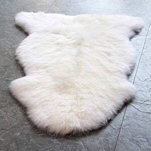 waysoft genuine new zealand sheepskin rug, luxuxry fur rug for bedroom living room, fluffy wool rugs for chair cover, motorcycle seat cover
