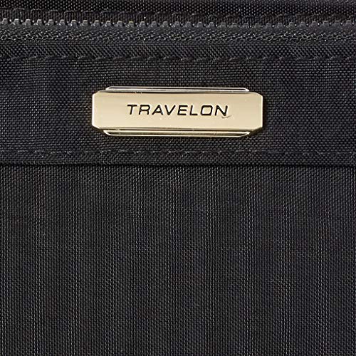 Travelon RFID Blocking Phone Clutch Wallet, Black, 8.25 x 4.5 x 1