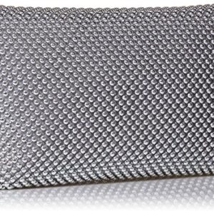 Jessica McClintock Trina Mesh Clutch, Silver