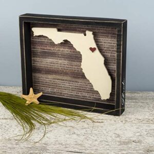 Primitives by Kathy Box Sign, 8" x 8", Florida