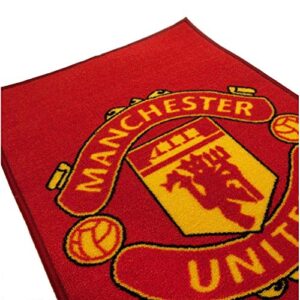 Manchester United Fc Crest Floor Rug