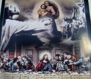 trail town finds super soft 60″ last supper blanket throw very dramatic images