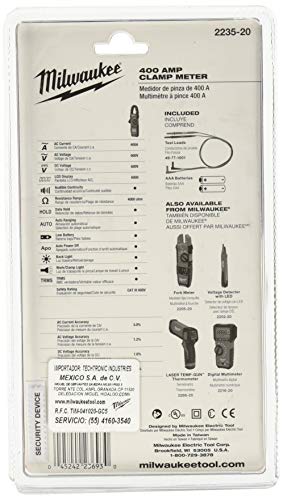 Milwaukee 2235-20 400 Amp Clamp Meter