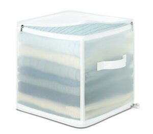 whitmor zippered collapsible cube