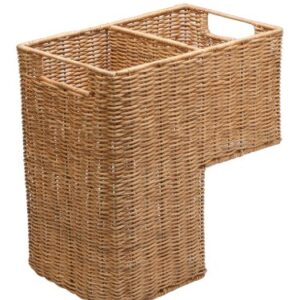 KOUBOO Wicker Step Basket, Natural