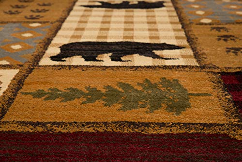 United Weavers of America Affinity Lodge Moaic 5'3" x 7'2" Rug, Multi