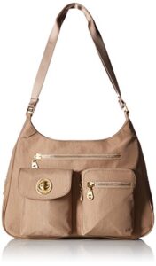 baggallini womens san marino satchel top handle handbags, beach, one size us