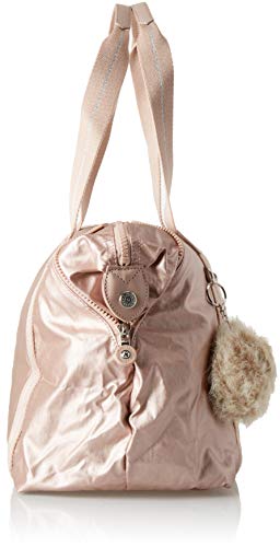 Kipling Art, Women’s Satchel, Gold (Metallic Blush), 20x44x27 cm (B x H T)