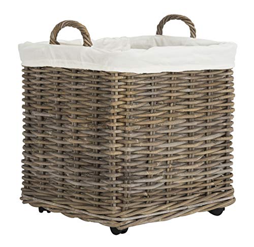 Safavieh Home Collection Amari Wheel Basket