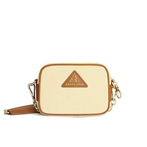 Arden Cove Mini Anti-Theft Waterproof Cross-Body Bag (18" Drop Length, Cream)