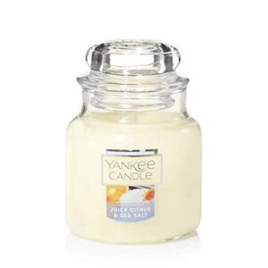yankee candle juicy citrus & sea salt, fruit scent
