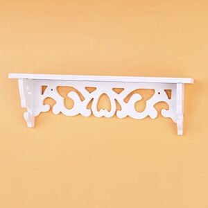 Floating Shelves Wall Mounted, Shelf Display Floating Nesting Wall Decorative Mount Ledge Storage White