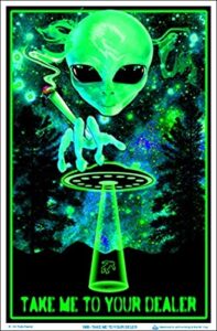 take me to your dealer blacklight poster 23 x 35in