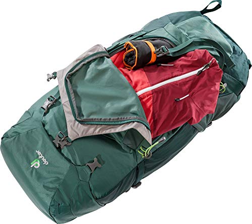 Deuter Futura Vario 45 + 10 SL Women’s Hiking Backpack, Seagreen-Forest, Standard