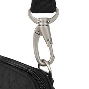 Travelon Anti-Theft Boho Slim Bag, Black, one Size