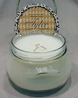 2 X Tyler Glass Jar Candle - 22 oz Long Burning Scented Candle - French Market Scent