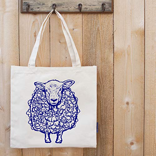 Lexy the Sheep Tote Bag by Pet Studio Art