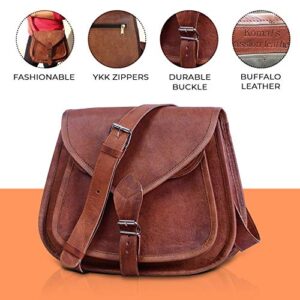 Leather Crossbody Bag for Women Purse Tote Ladies Bags Satchel Travel Tote Shoulder Bag by KPL