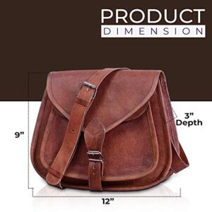 Leather Crossbody Bag for Women Purse Tote Ladies Bags Satchel Travel Tote Shoulder Bag by KPL