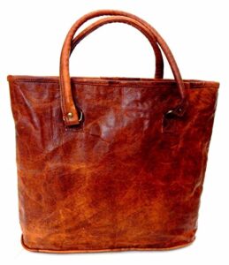 firu-handmade leather purses for women leather tote bag satchel vintage genuine leather purses for women handbag office casual