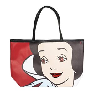 disney snow white tote bag for women with snap closure