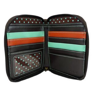 Chala Dragonfly Zip-Around Wallet/Wristlet