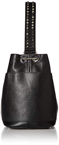 Steve Madden womens Boho Bucket Hobo Bag, Black, One Size US