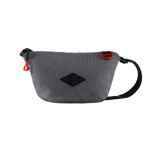 Sherpani Demi, Nylon Mesh Purse, Small Crossbody Purse, Cross Body Bag, Essential Shoulder Bag, Crossbody Bags for Women (Graphite)