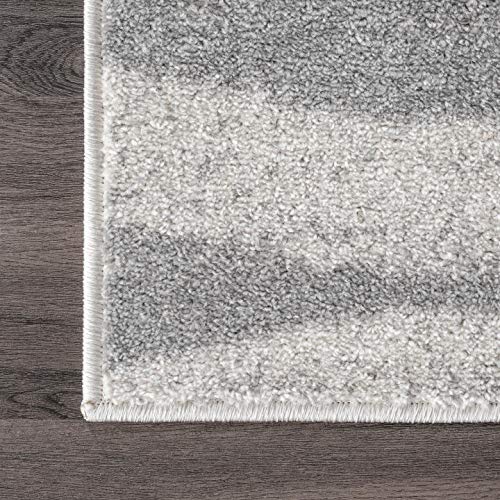 nuLOOM Tristan Contemporary Waves Area Rug, 5' x 8', Grey