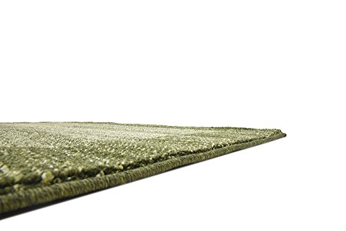 Unique Loom Del Mar Collection Area Rug-Transitional Inspired with Modern Contemporary Design, 3' 3 x 5' 3 Rectangular, Light Green/Beige