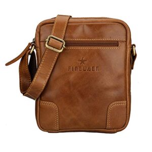 finelaer leather sling crossbody bags for women