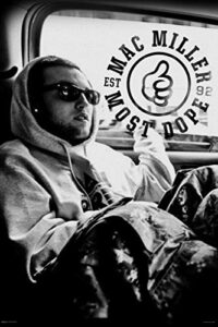 remembering mac miller poster most dope music musician famous people aesthetic classic retro vintage living room bedroom home office picture photo photograph cool wall decor art print poster 24×36