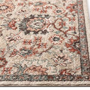 Well Woven Mystic Harper Blush Bohemian Floral 5'3" x 7'3" Distressed Area Rug, 5 ft 3 in x 7 ft 3