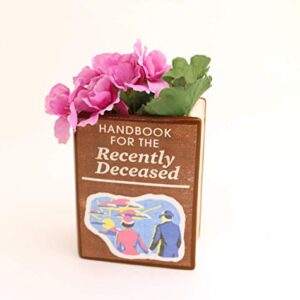 Handbook for the Recently Deceased, Beetlejuice Pencil Holder, Book Vase