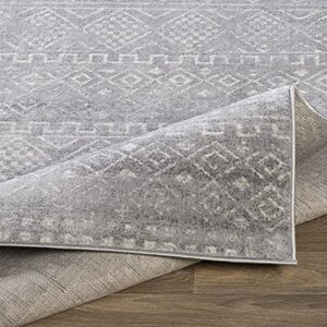 Artistic Weavers Amalie Area Rug 7'10" x 10', 7 ft 10 in x 10 ft, Medium Gray