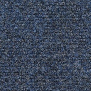 House, Home and More Indoor Outdoor Carpet with Rubber Marine Backing - Blue - 6 Feet x 10 Feet