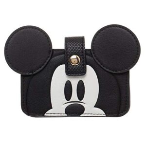 disney mickey mouse leather snap wallet