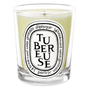 diptyque tubereuse candle-6.5 oz., white (11033u), scented