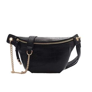women’s fashion pu crossbody bag chest pocket shoulder bag shopping bag chest bag travel pouch