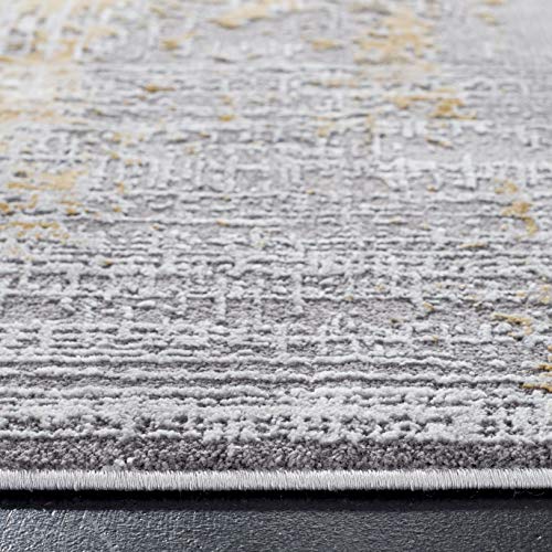 SAFAVIEH Craft Collection 6'7" x 9' Grey/Beige CFT874G Modern Abstract Non-Shedding Living Room Bedroom Dining Home Office Area Rug