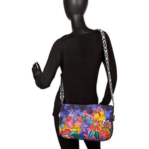 Laurel Burch Laurel's Garden Crossbody Bag (Laurel's Garden)