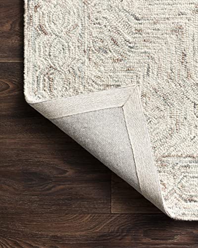 Loloi II Ziva Collection ZV-01 Neutral, Contemporary 7'-9" x 9'-9" Area Rug